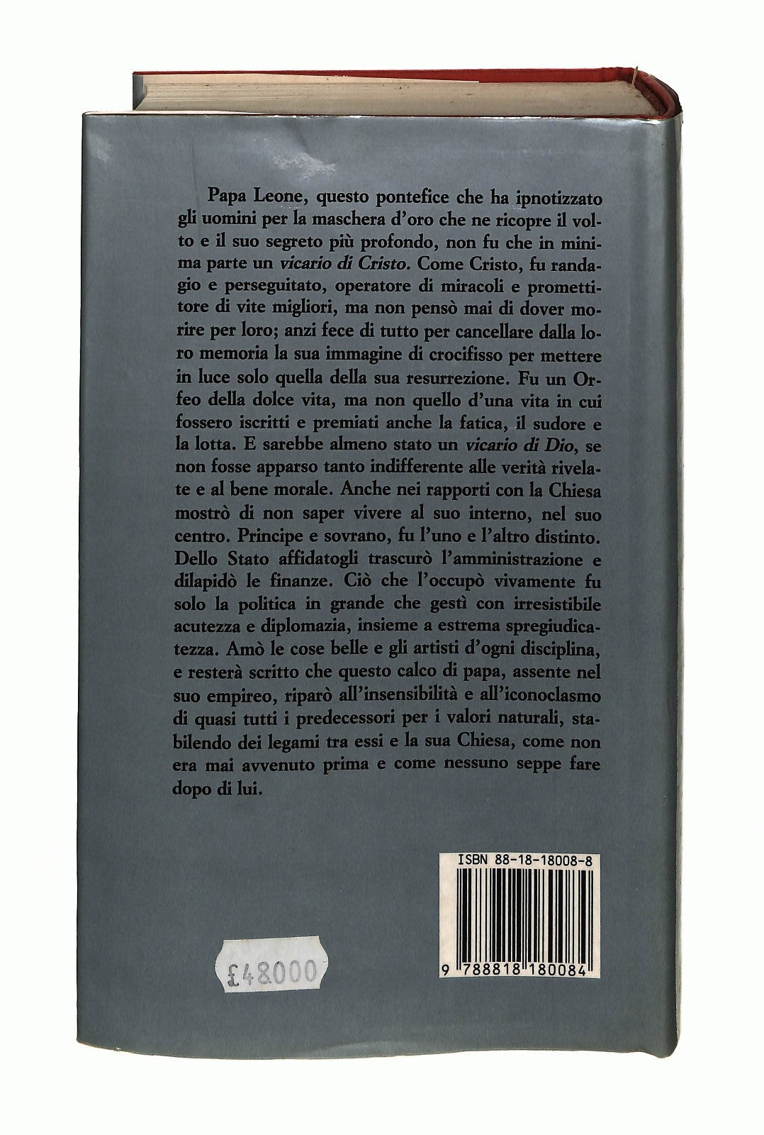EBOND Leone X Carlo Falconi Rusconi 1986 Libro LI044585