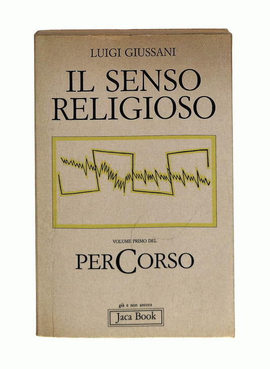 EBOND Il Senso Religioso Luigi Giussani Jaca Book 1988 Libro LI044601