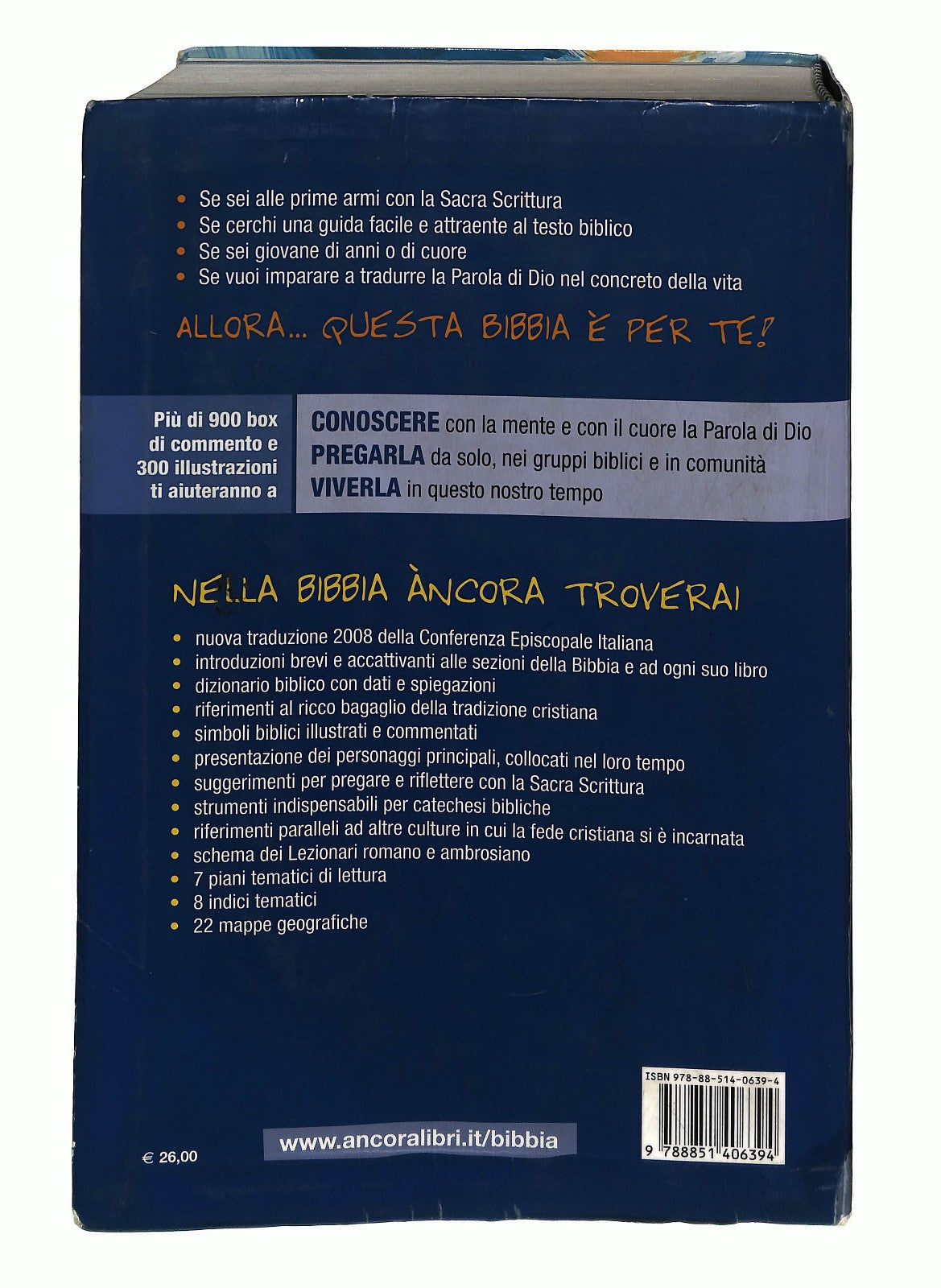 EBOND La Bibbia Ancora Libro LI044603