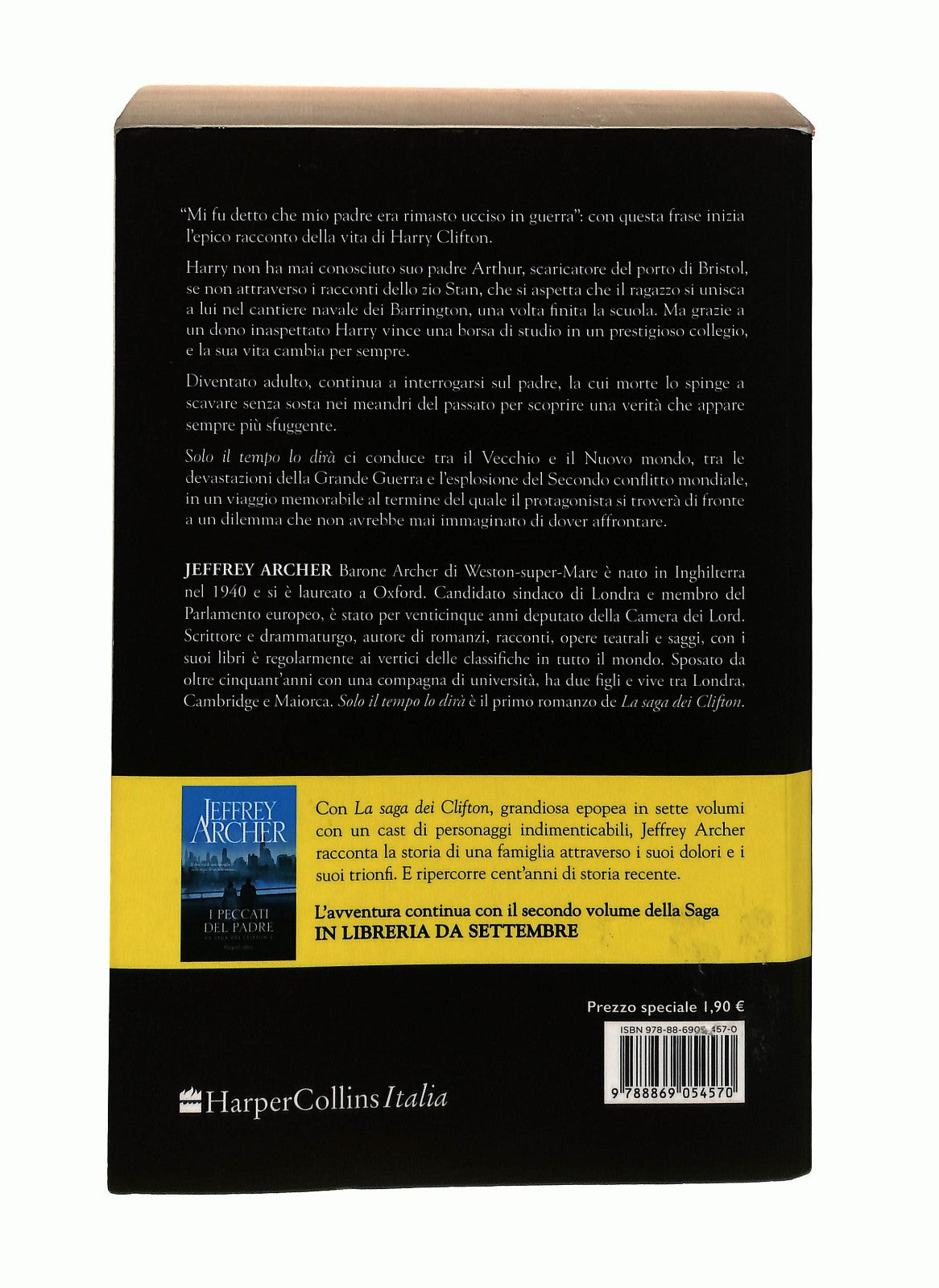 EBOND Solo Il Tempo Lo Dira Jeffrey Archer Harpercollins Libro LI044626