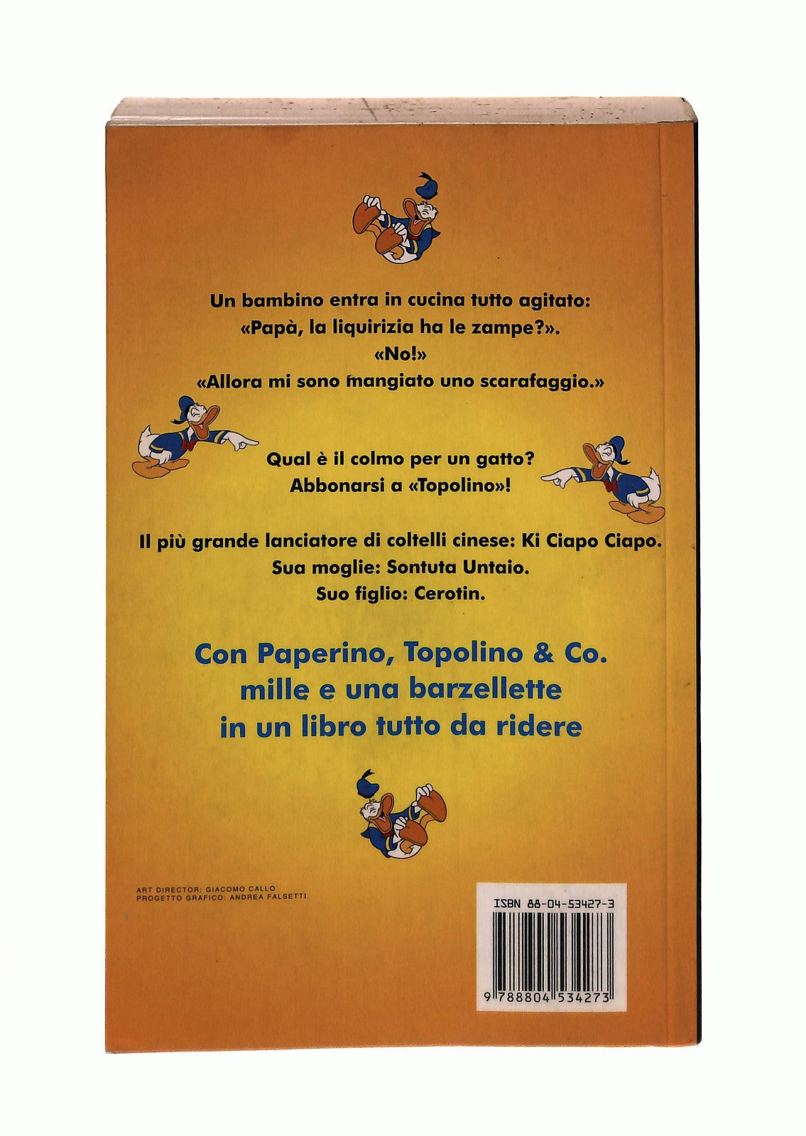 EBOND Paperbarzellette Disney Mondadori Libro LI044635