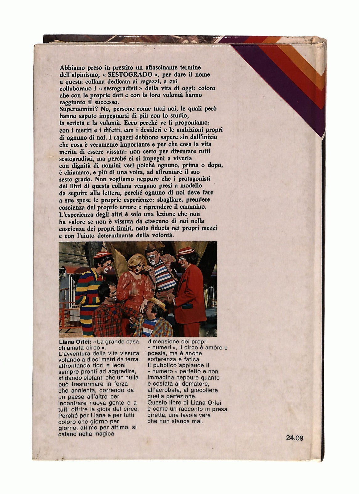 EBOND La Grande Casa Chiamata Circo Liana Orfei La Sorgente 1977 Libro LI044685