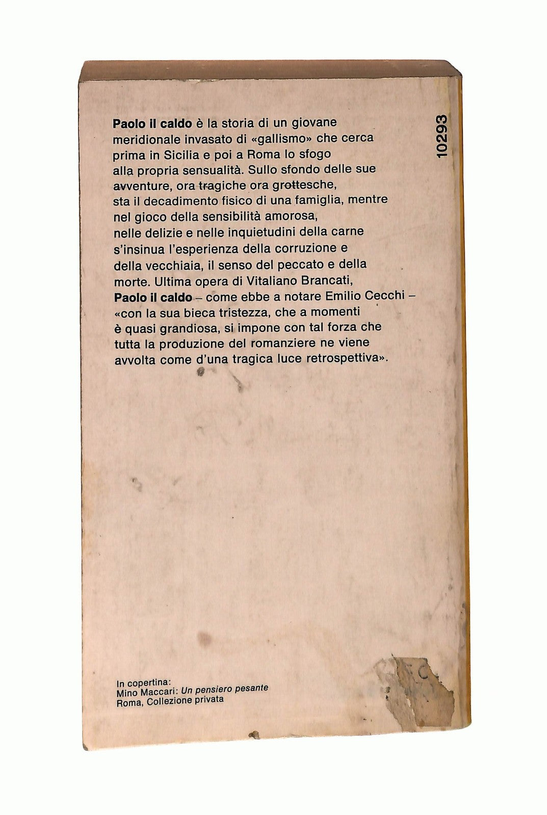 EBOND Paolo Il Caldo Vitaliano Brancati Mondadori 1972 Libro LI044712