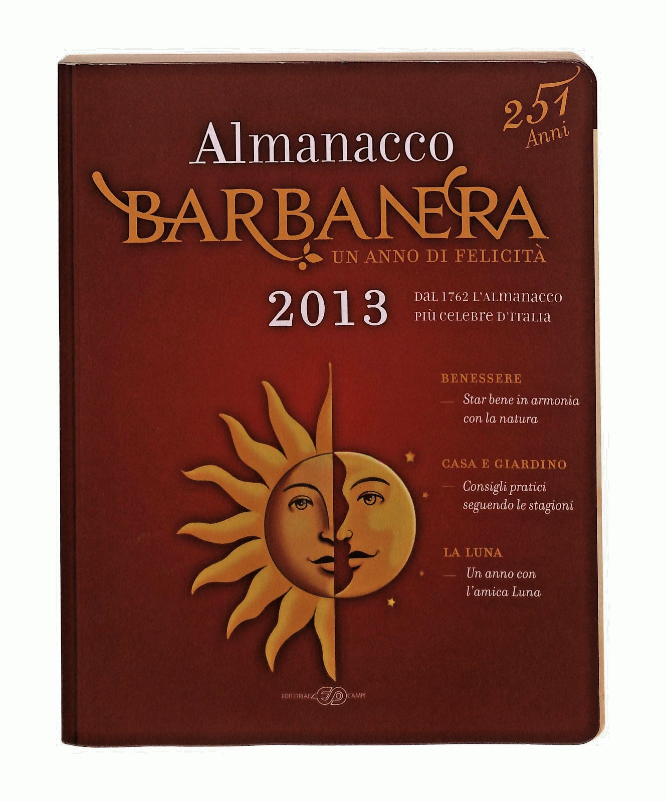 EBOND Almanacco Barbanera 2013 Editoriale Campi Libro LI044787