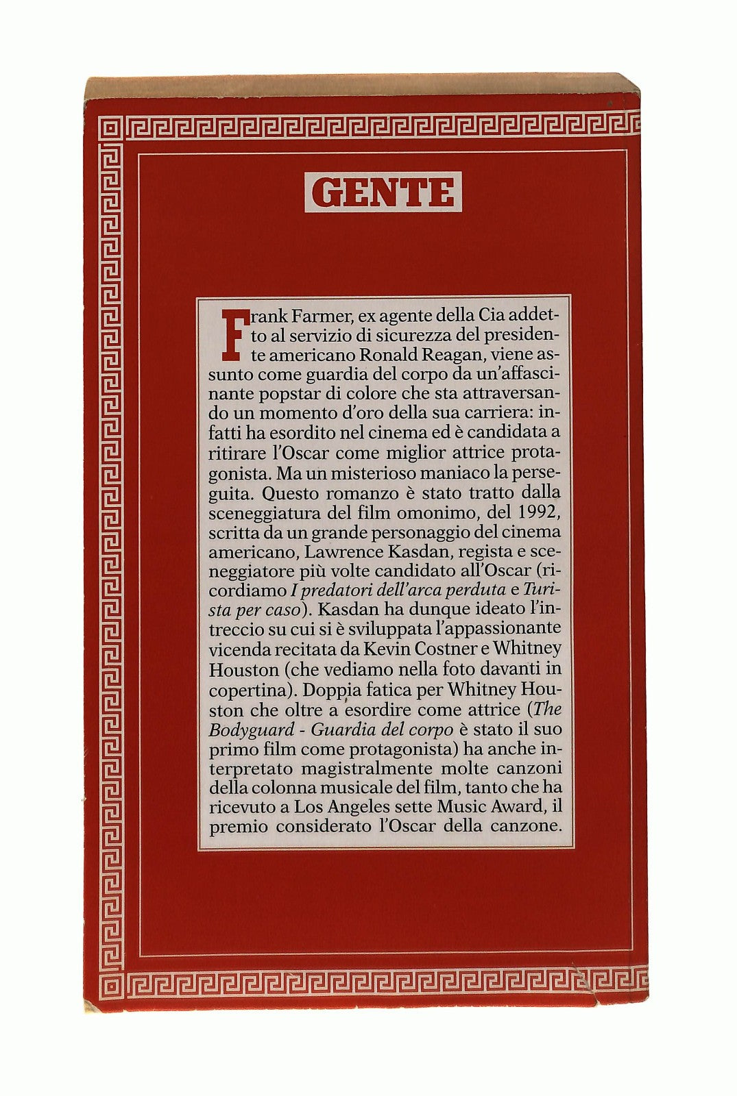 EBOND Guardia Del Corpo Robert Tine Gente Libro LI044937