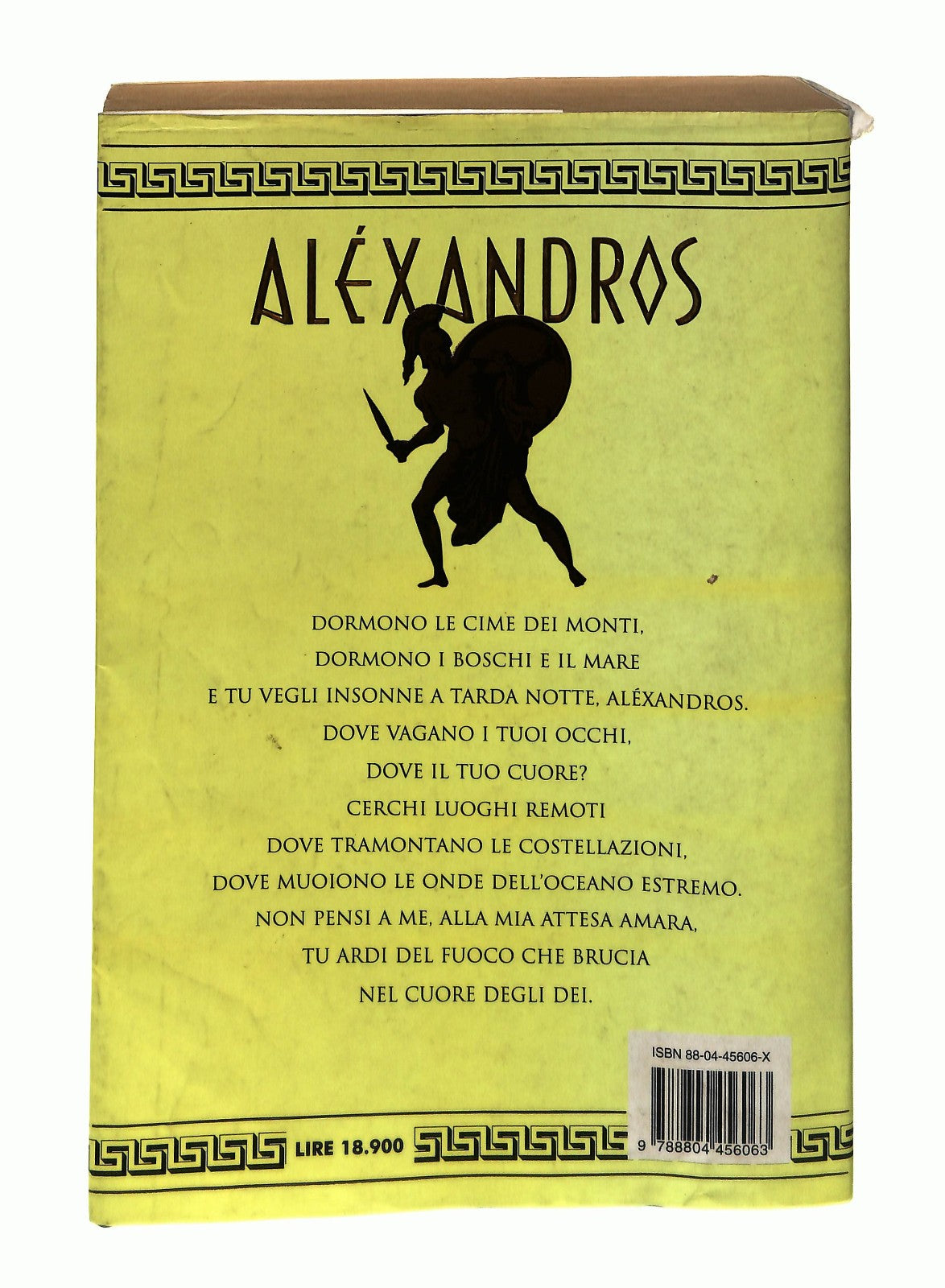 EBOND Alexandros Il Figlio Del Sogno V M Manfredi Libro LI044962