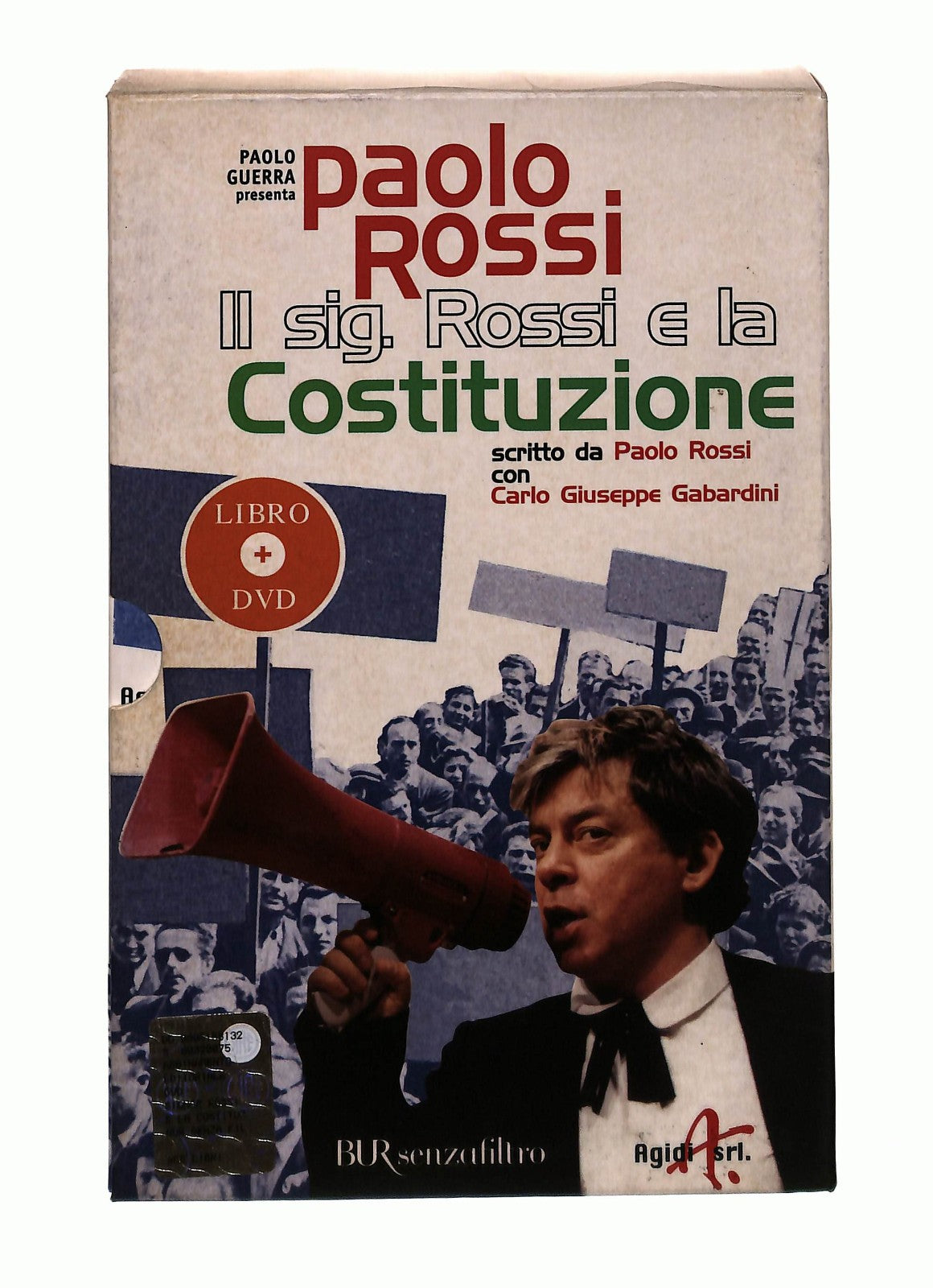 EBOND Il Sig Rossi e La Costituzione Paolo Rossi Rizzoli Con DVD Libro LI045054