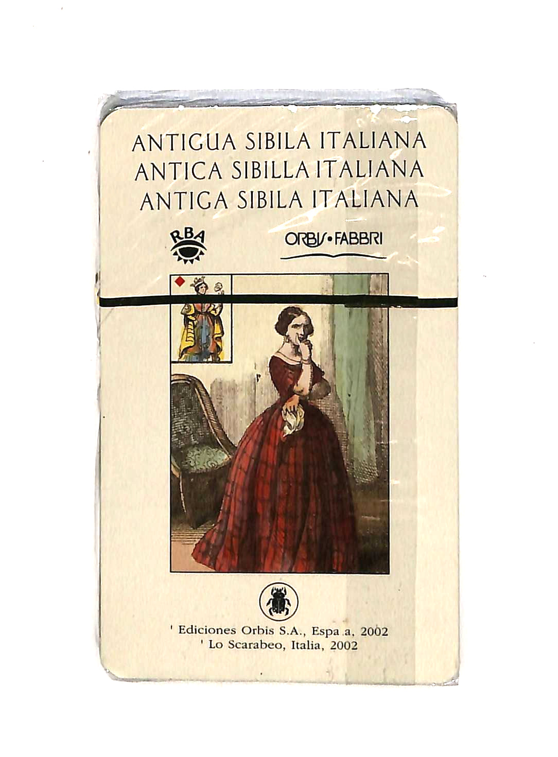 EBOND Antica Sibilla Italiana Lo Scarabeo 2003 Tarocco Libro LI045077