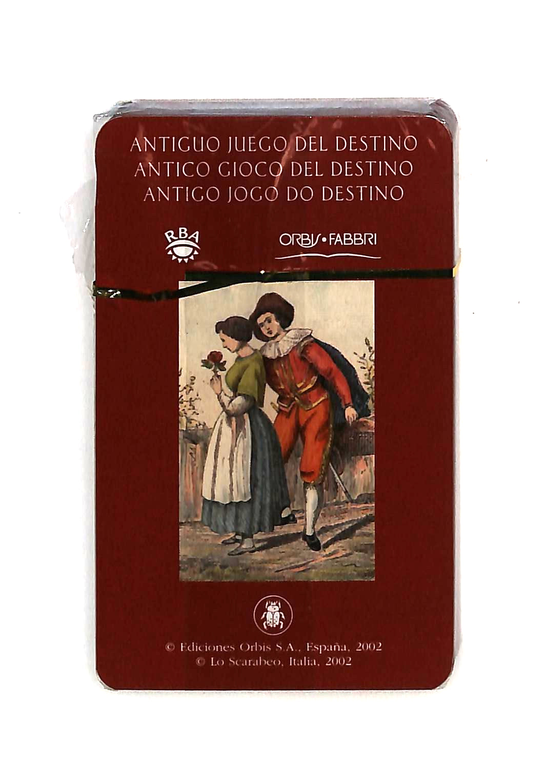 EBOND Antico Gioco Del Destino Lo Scarabeo 2002 Tarocco Libro LI045083