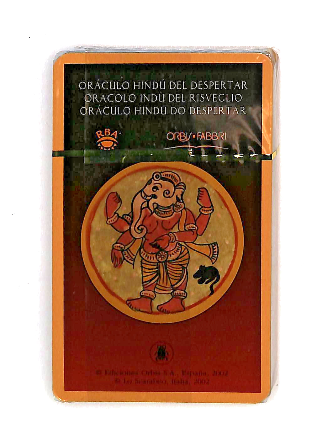 EBOND Oracolo Indu Del Risveglio Lo Scarabeo 2002 Tarocco Libro LI045084