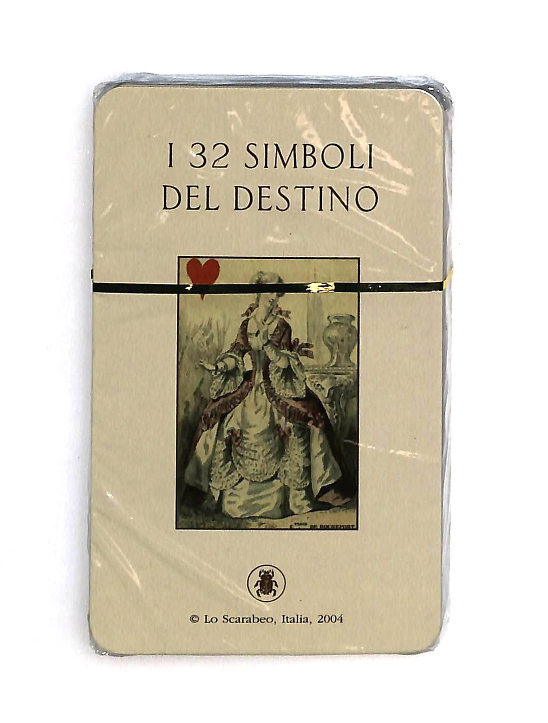 EBOND I 32 Simboli Del Destino Lo Scarabeo 2004 Tarocco Libro LI045090