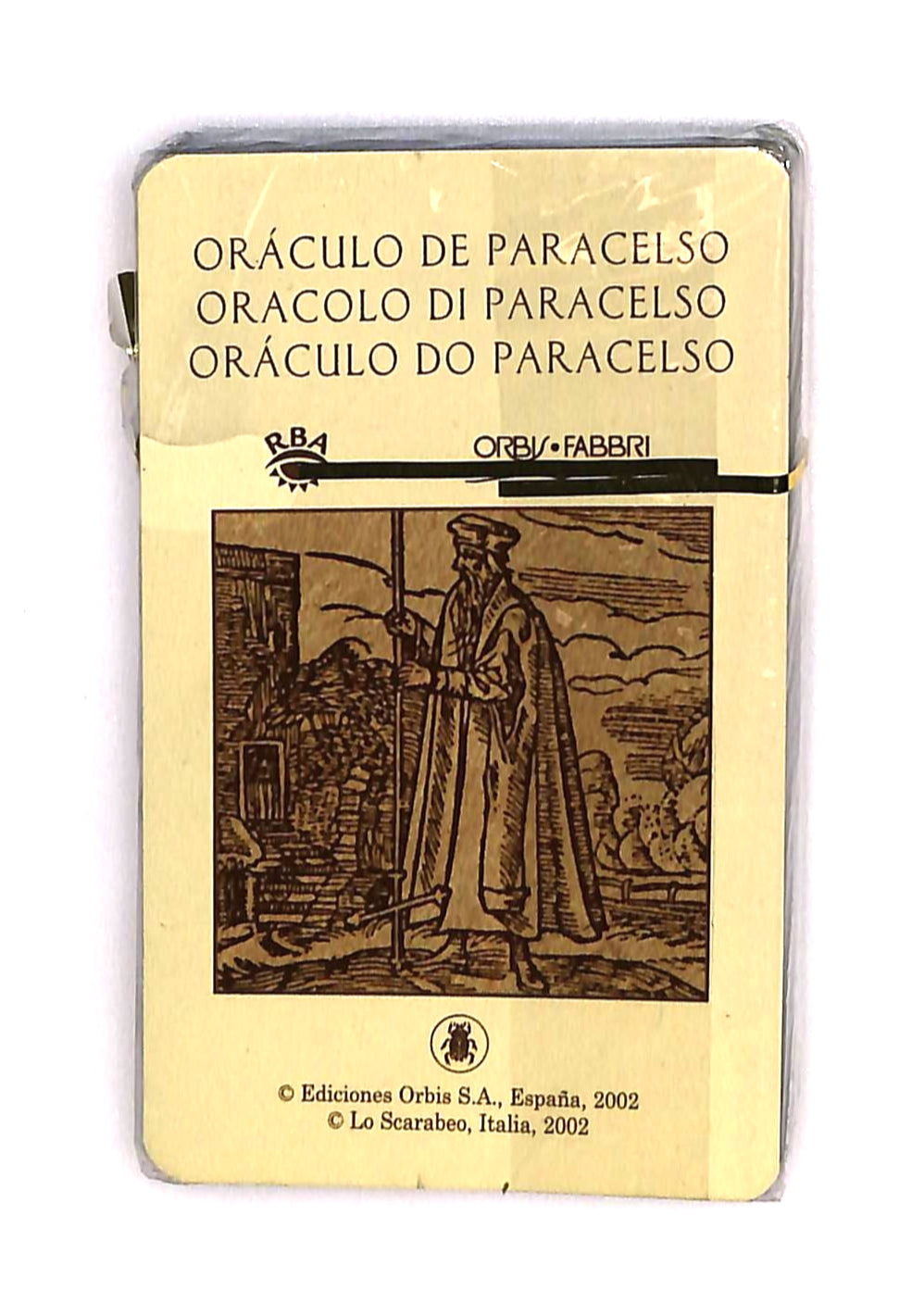 EBOND Oracolo Di Paracelso Lo Scarabeo 2002 Tarocco Libro LI045098