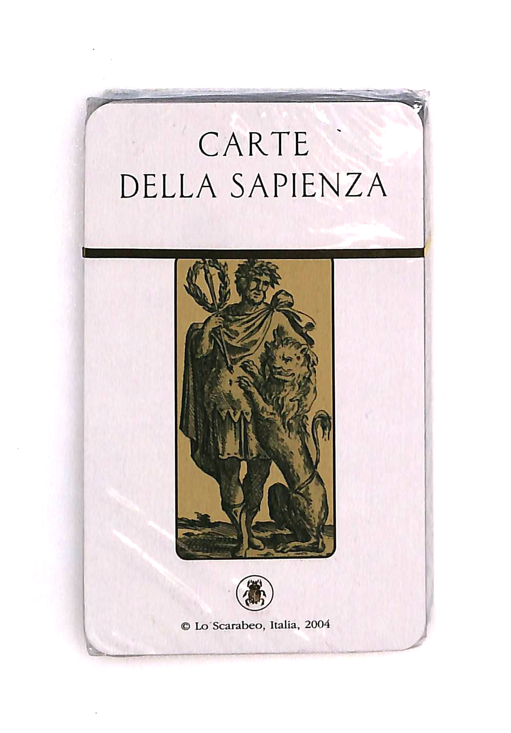EBOND Carte Della Sapienza Lo Scarabeo 2004 Tarocco Libro LI045103
