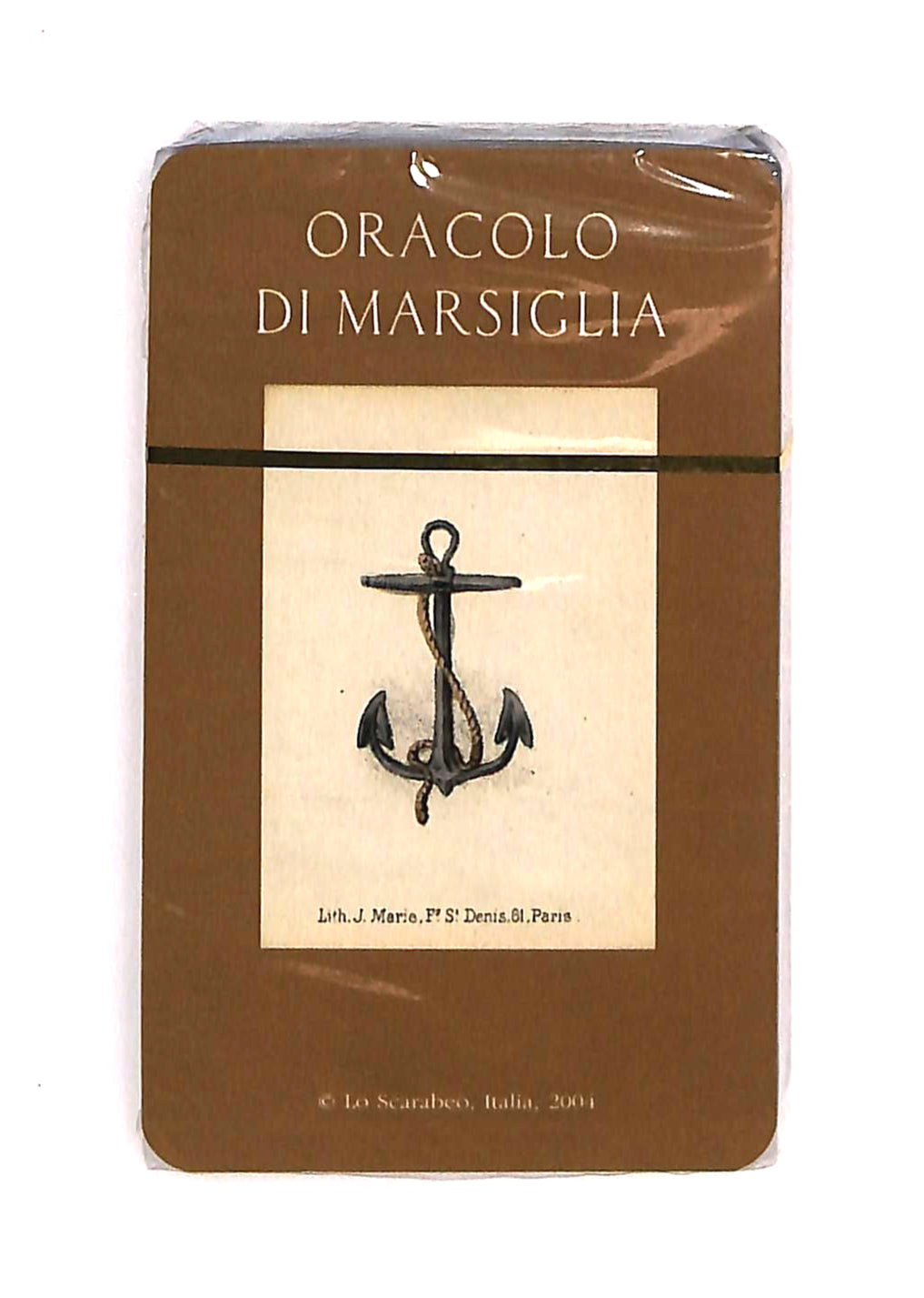 EBOND Oracolo Di Marsiglia Lo Scarabeo 2004 Tarocco Libro LI045105