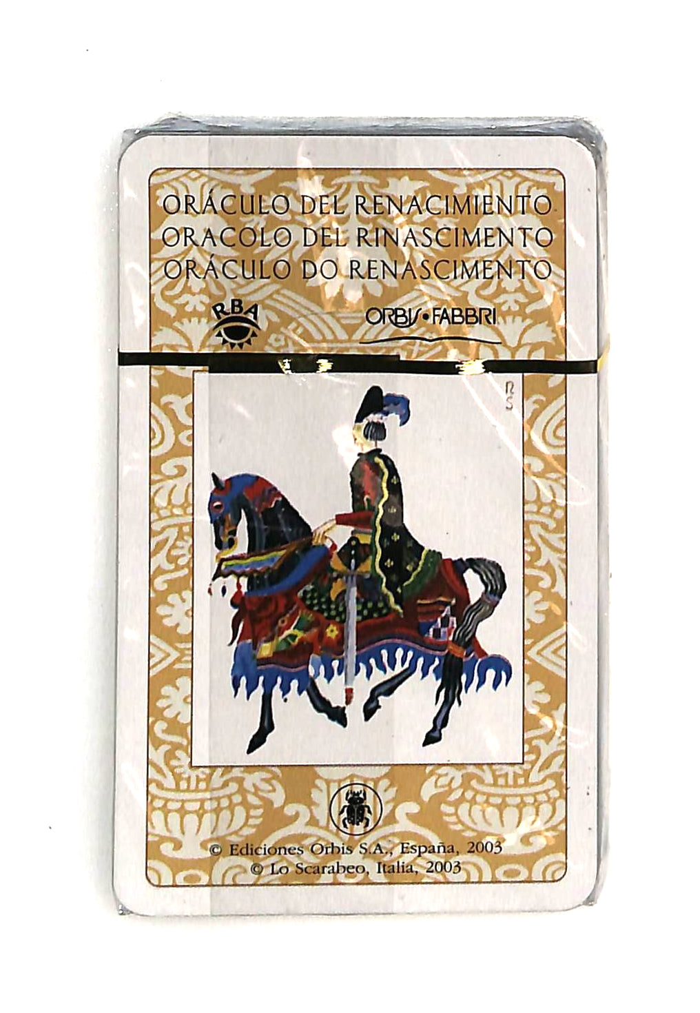EBOND Oracolo Del Rinascimento Lo Scarabeo 2003 Tarocco Libro LI045115