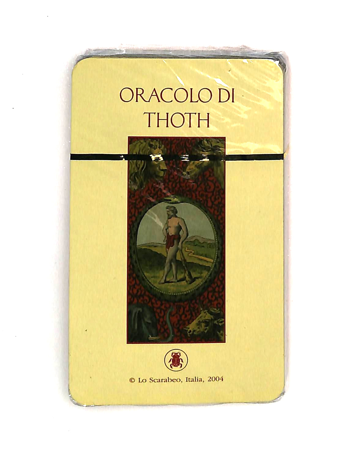 EBOND Oracolo Di Thoth Lo Scarabeo 2004 Tarocco Libro LI045131