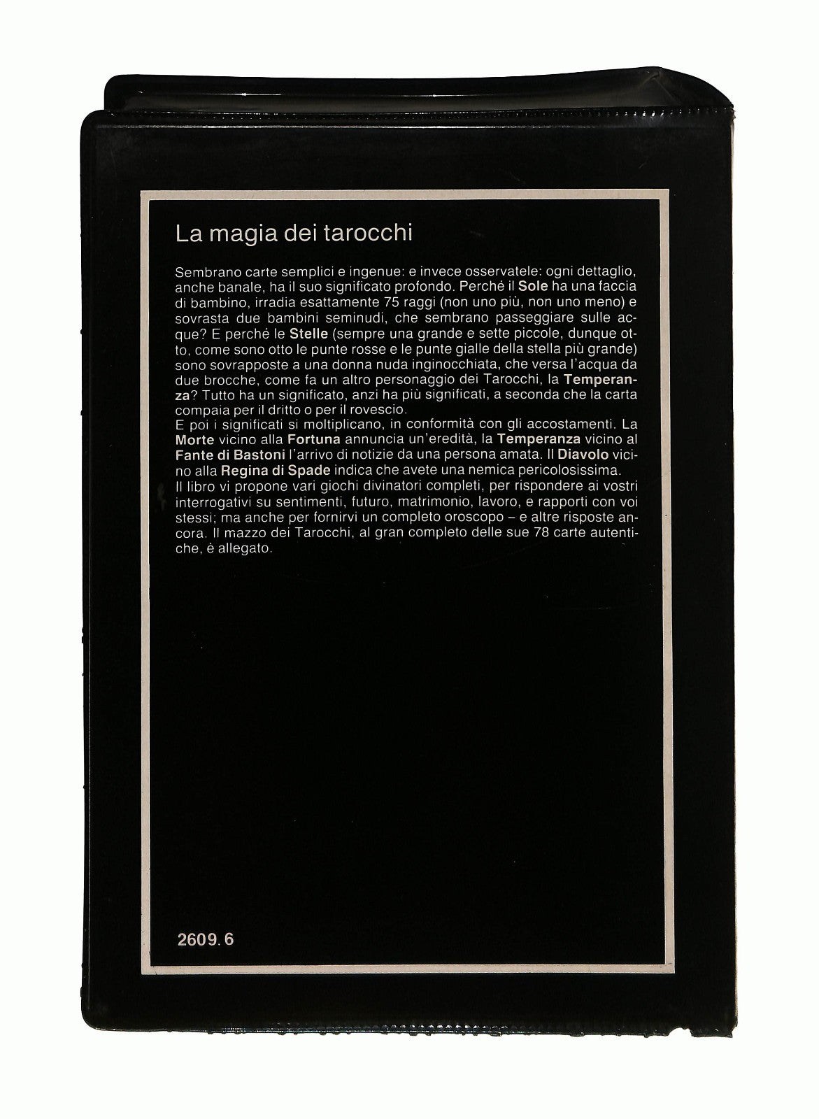 EBOND La Magia Dei Tarocchi Cofanetto Con 78 Carte Tarocchi e Libro LI045153