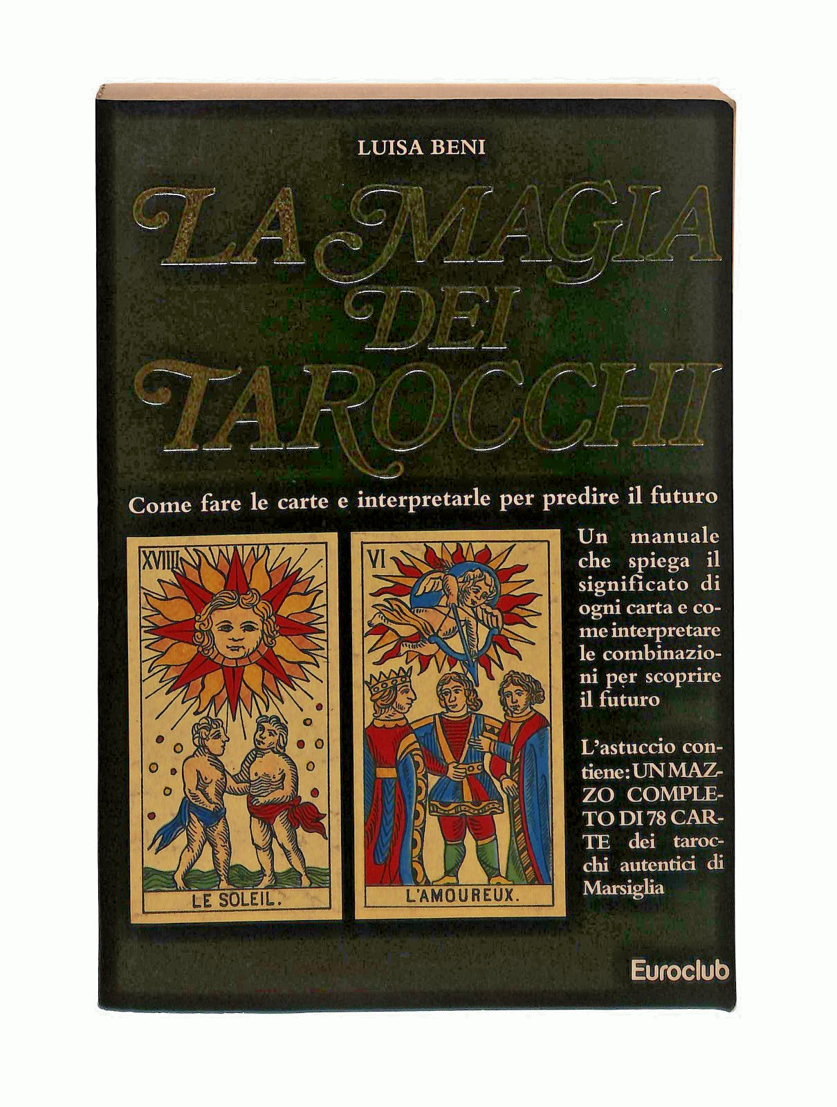 EBOND La Magia Dei Tarocchi Cofanetto Con 78 Carte Tarocchi e Libro LI045153