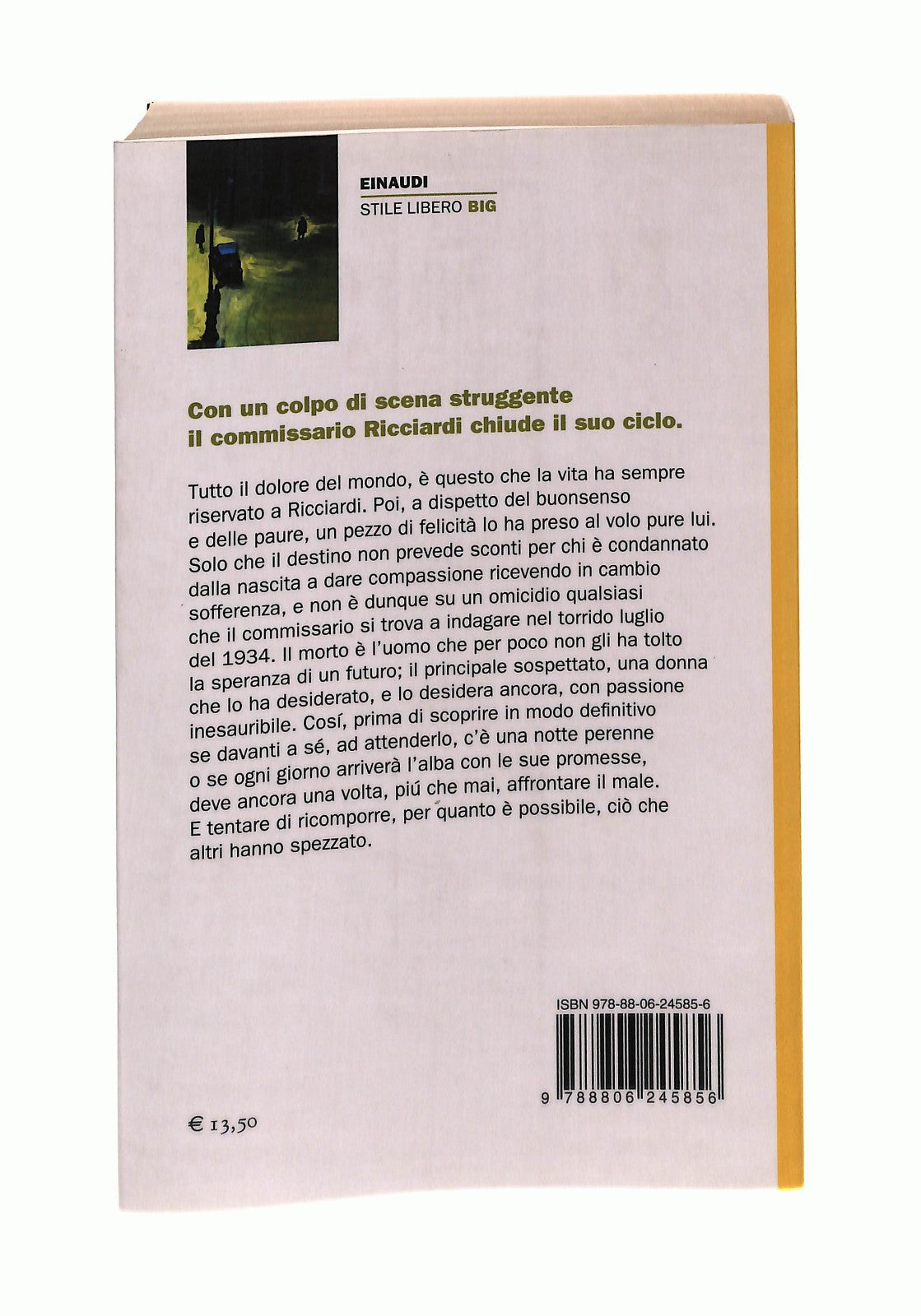 EBOND Il Pianto Dell Alba Maurizio De Giovanni Einaudi Libro LI045177