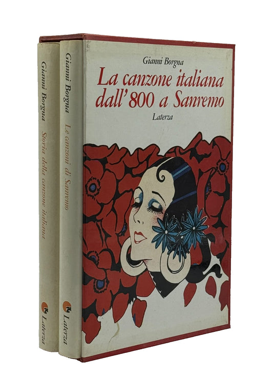 EBOND La Canzone Italiana Dall 800 a Sanremo Borgna Laterza 2 Vol Libro LI045226