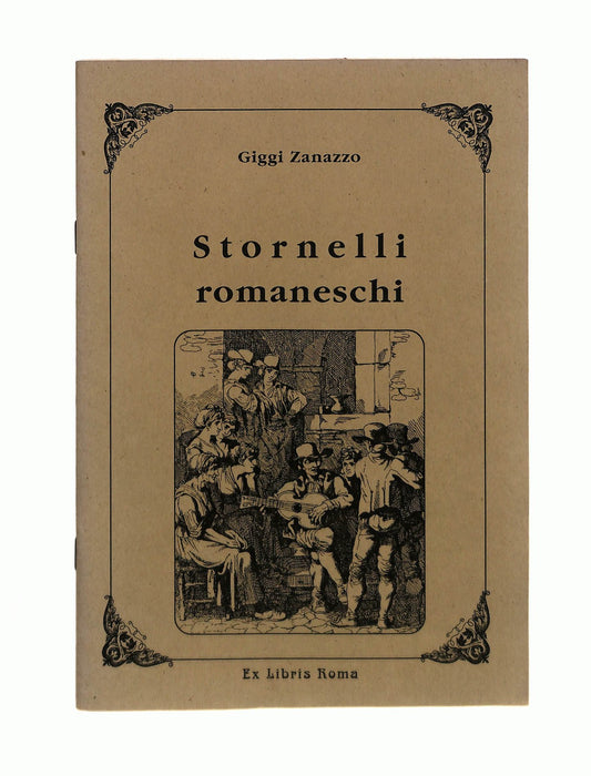 EBOND Stornelli Romaneschi Giggi Zanazzo Ex Libris Roma Libro LI045237