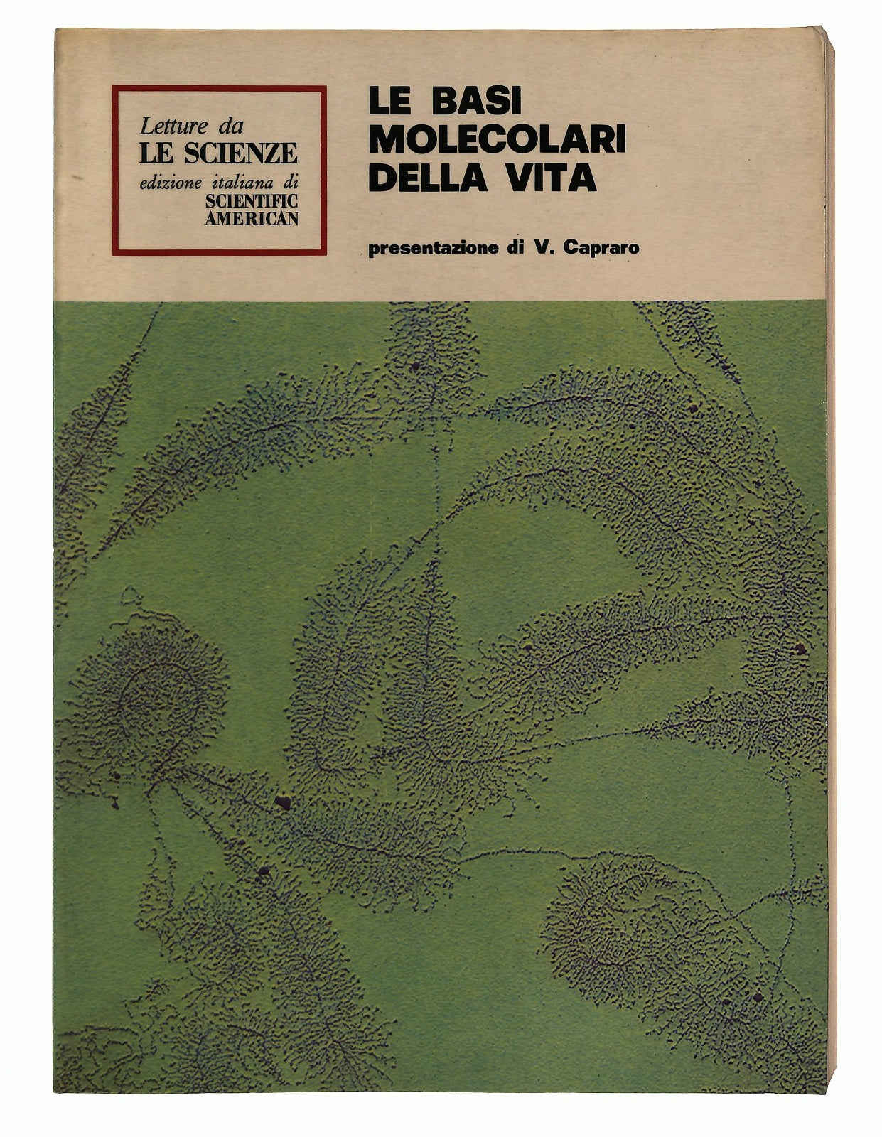 EBOND Le Basi Molecolari Della Vita Aa Vv Le Scienze 1975 Libro LI045251