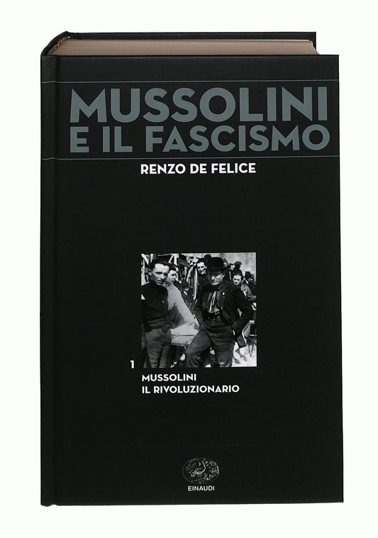 EBOND Mussolini e Il Fascismo Renzo De Felice Einaudi Volume 1 Libro LI045252