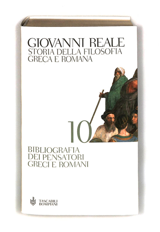 EBOND Storia Della Filosofia Greca e Romana Reale Bompiani Vol 10 Libro LI045276