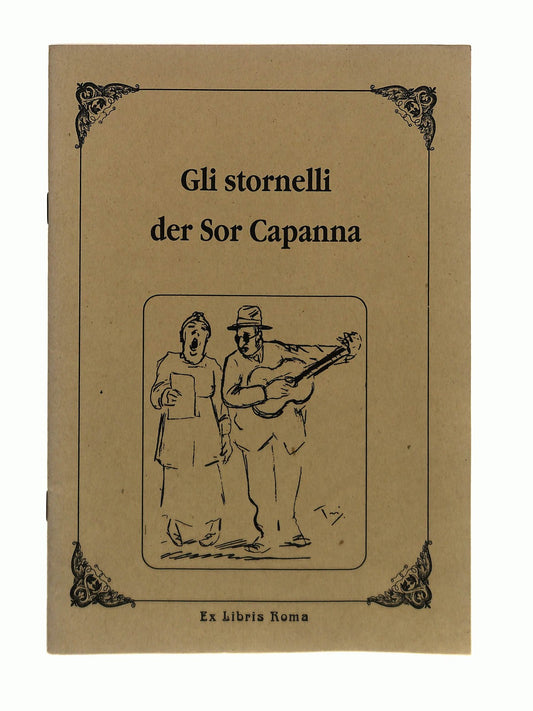 EBOND Gli Stornelli Der Sor Capanna Ex Libris Roma Libro LI045277