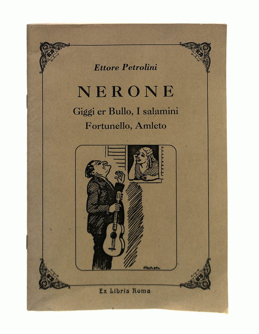 EBOND Nerone Ettrore Petrolini Ex Libris Roma Libro LI045279