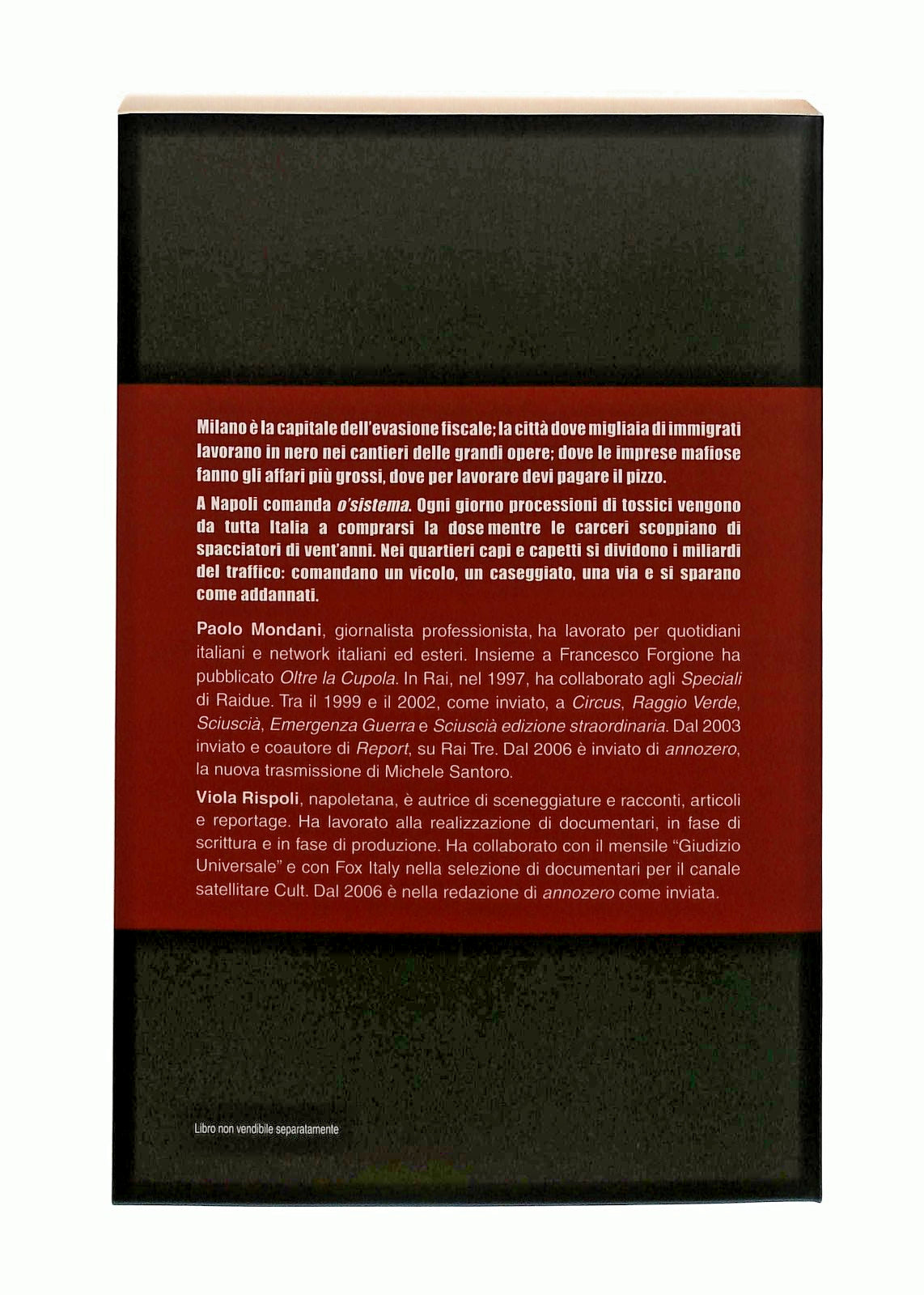 EBOND Fuorilegge Mondani Rispoli BurCon DVD Libro LI045282