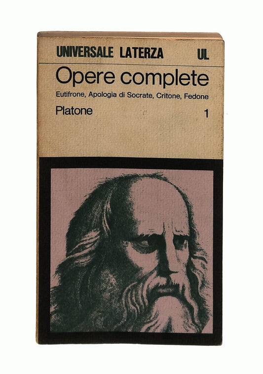 EBOND Opere Complete Vol 1 Platone Laterza 1977 Libro LI045311