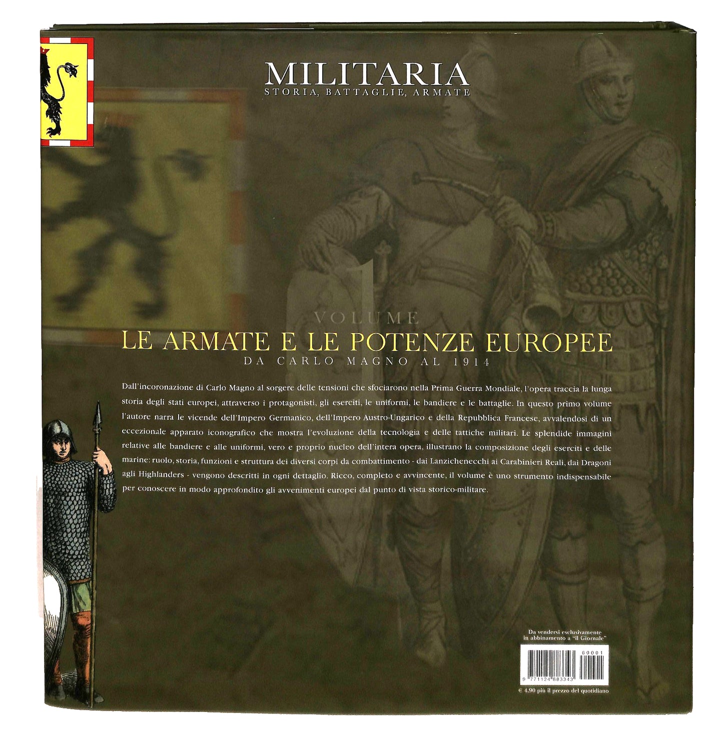EBOND Militaria Le Armate e Le Potenze Europee Vol 1 Il Giornale Libro LI045381