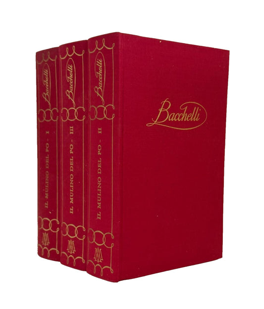 EBOND Il Mulino Del Po Riccardo Bacchelli Mondadori 1963 3 Volumi Libro LI045412