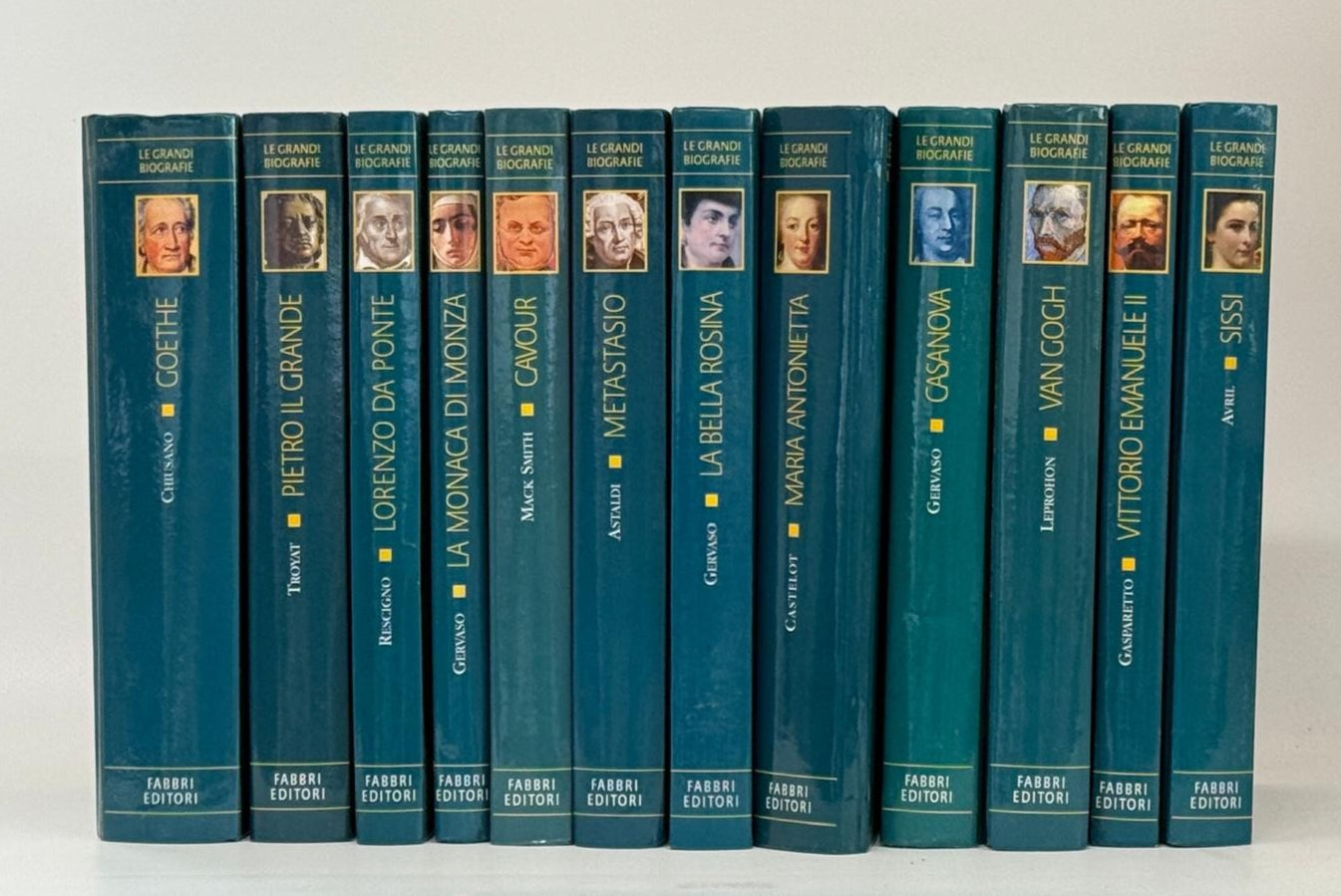 EBOND Lotto 12 Libri Le Grandi Biografie Fabbri Editori Libro LI045427