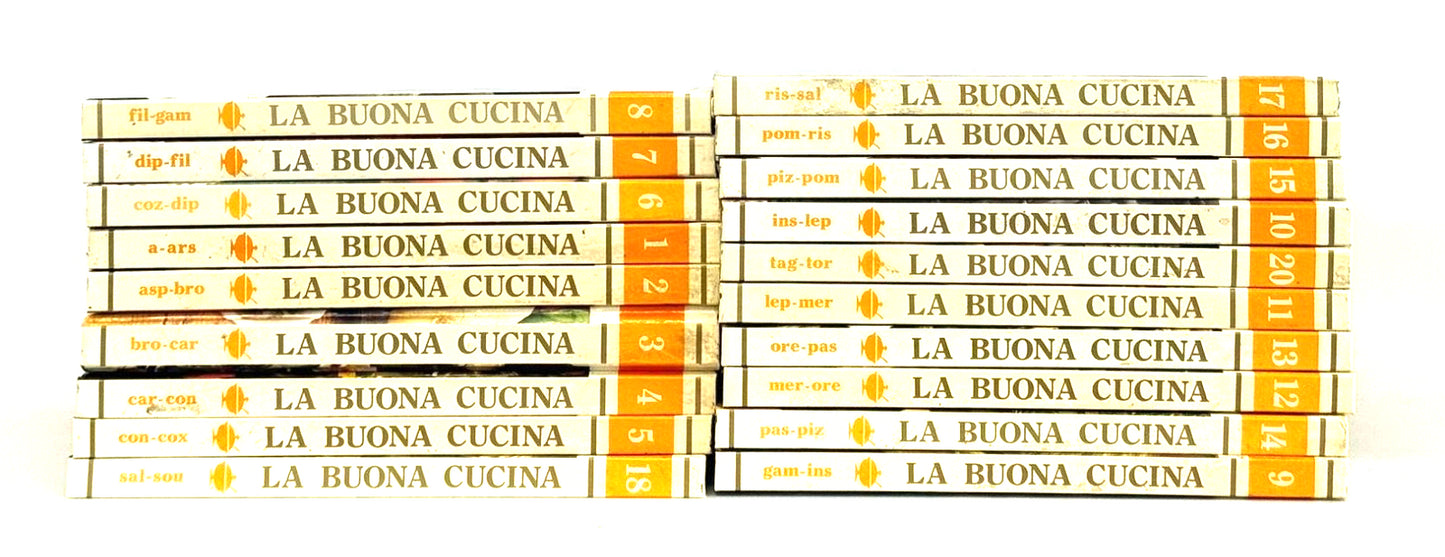 EBOND La Buona Cucina Enciclopedia Lotto 19 Volumi Libro LI045434