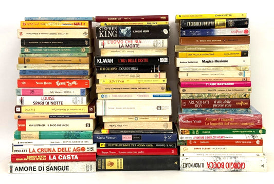 EBOND Lotto 62 Libri Follett Cornwell King Van Lustbader Forsyth Libro LI045436