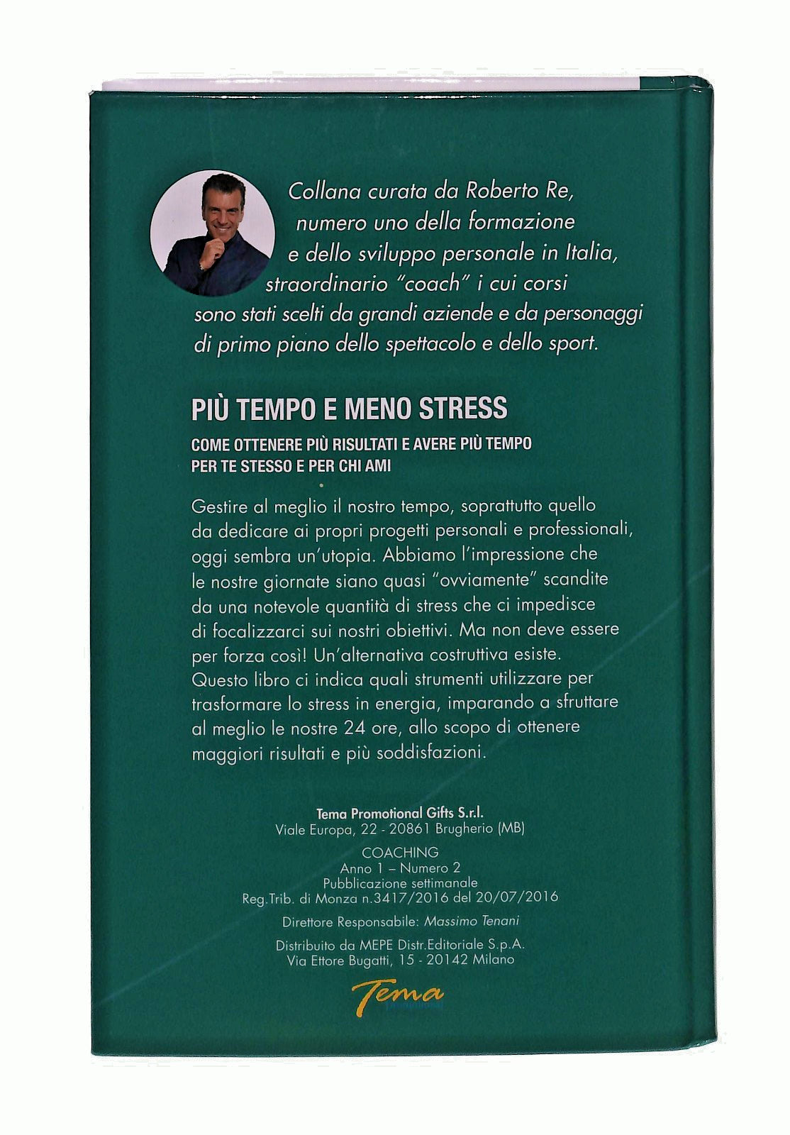 EBOND Coach Di Te Stesso Piu Tempo e Meno Stress 2 Roberto Re Libro LI045463
