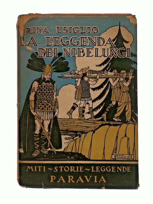 EBOND La Leggenda Dei Nibelungi Rina Usiglio Paravia 1944 Libro LI045504