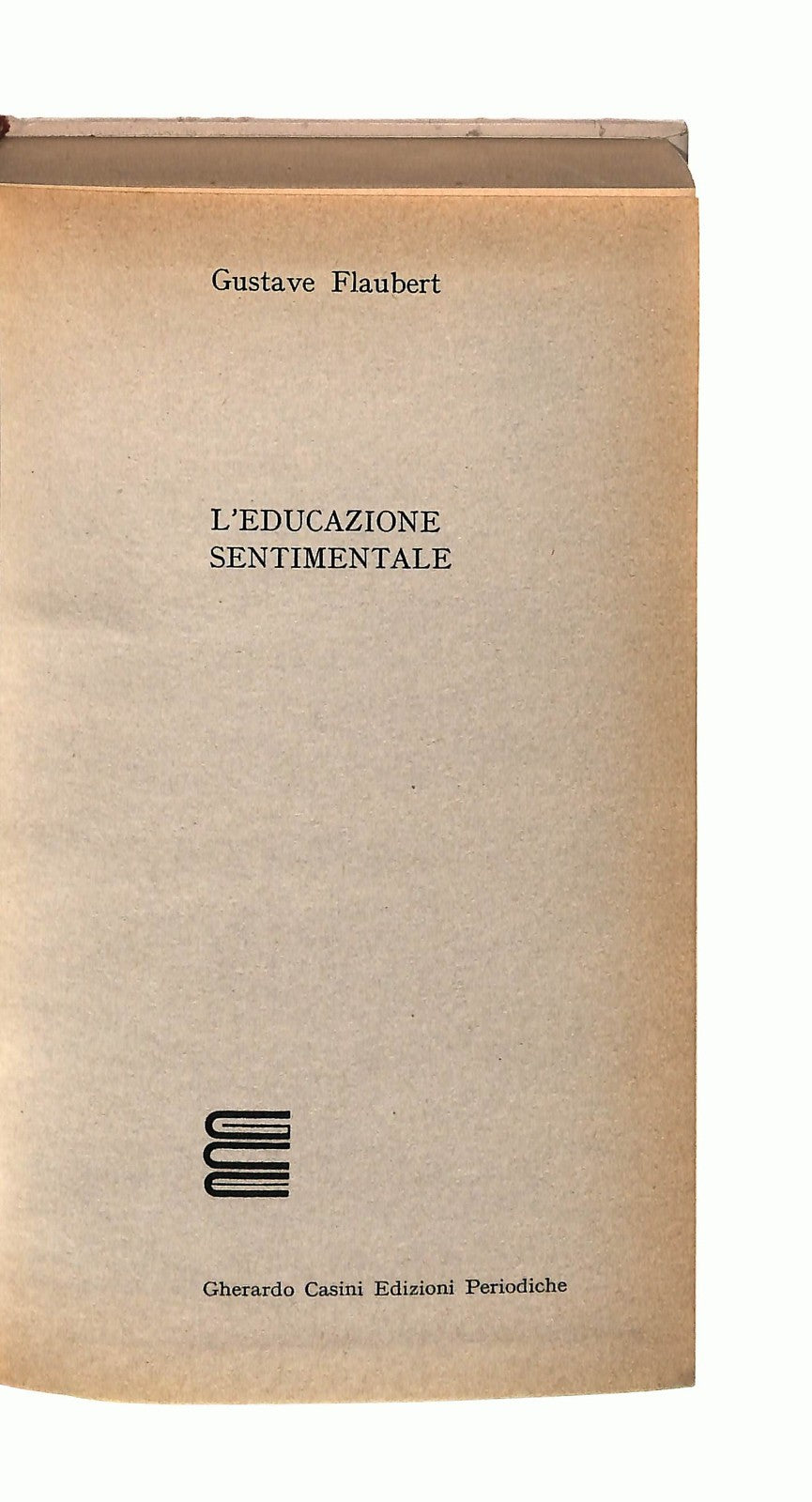 EBOND L Educazione Sentimentale G Flaubert Casini Libro LI045534