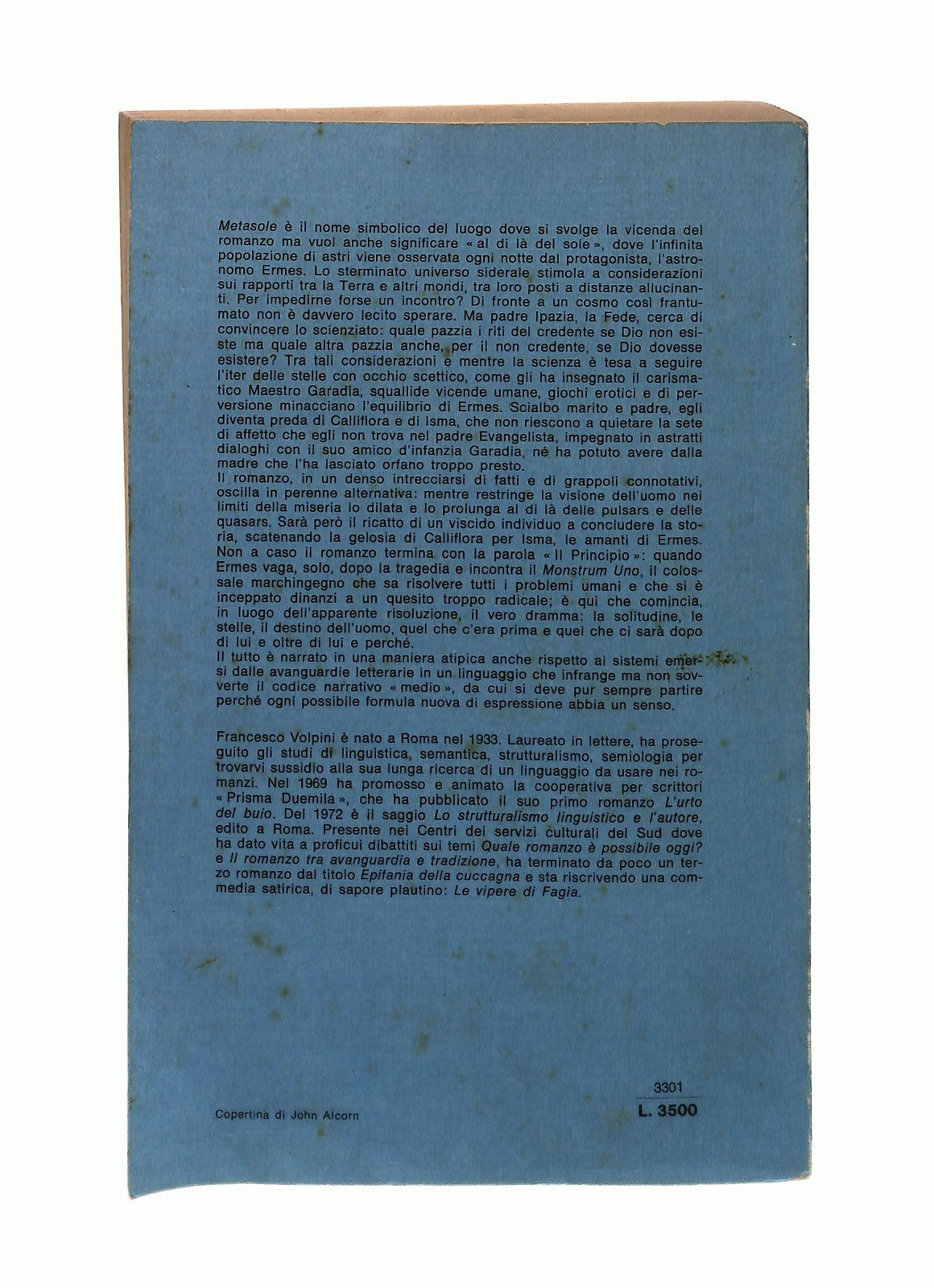 EBOND Metasole Francesco Volpini Rizzoli 1975 Libro LI045535