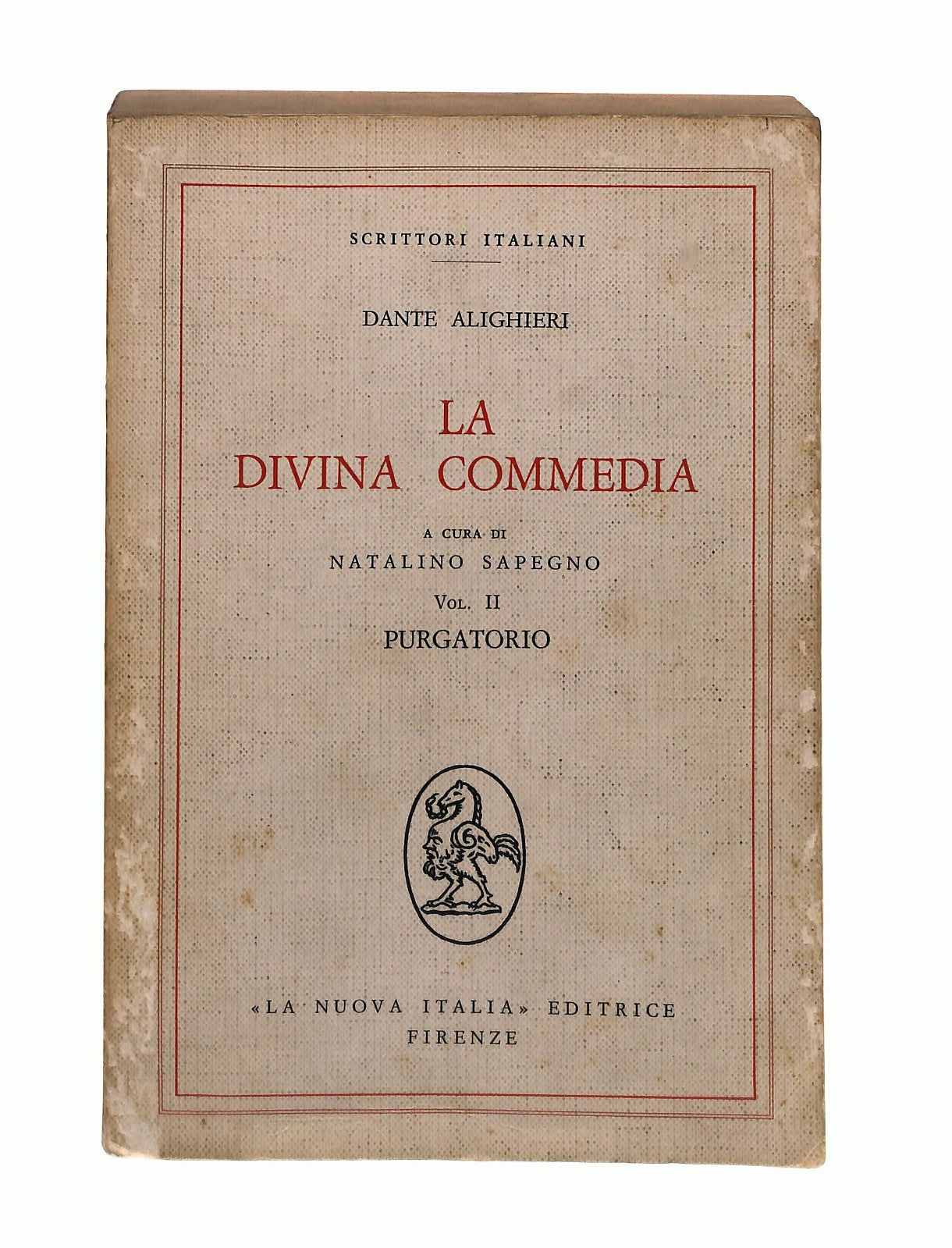 EBOND La Divina Commedia Purgatorio D Alighieri La Nuova Italia Libro LI045542