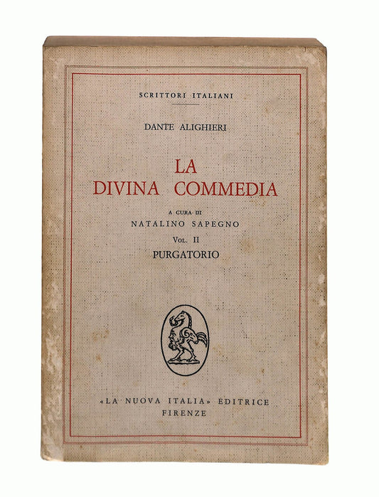 EBOND La Divina Commedia Purgatorio D Alighieri La Nuova Italia Libro LI045542