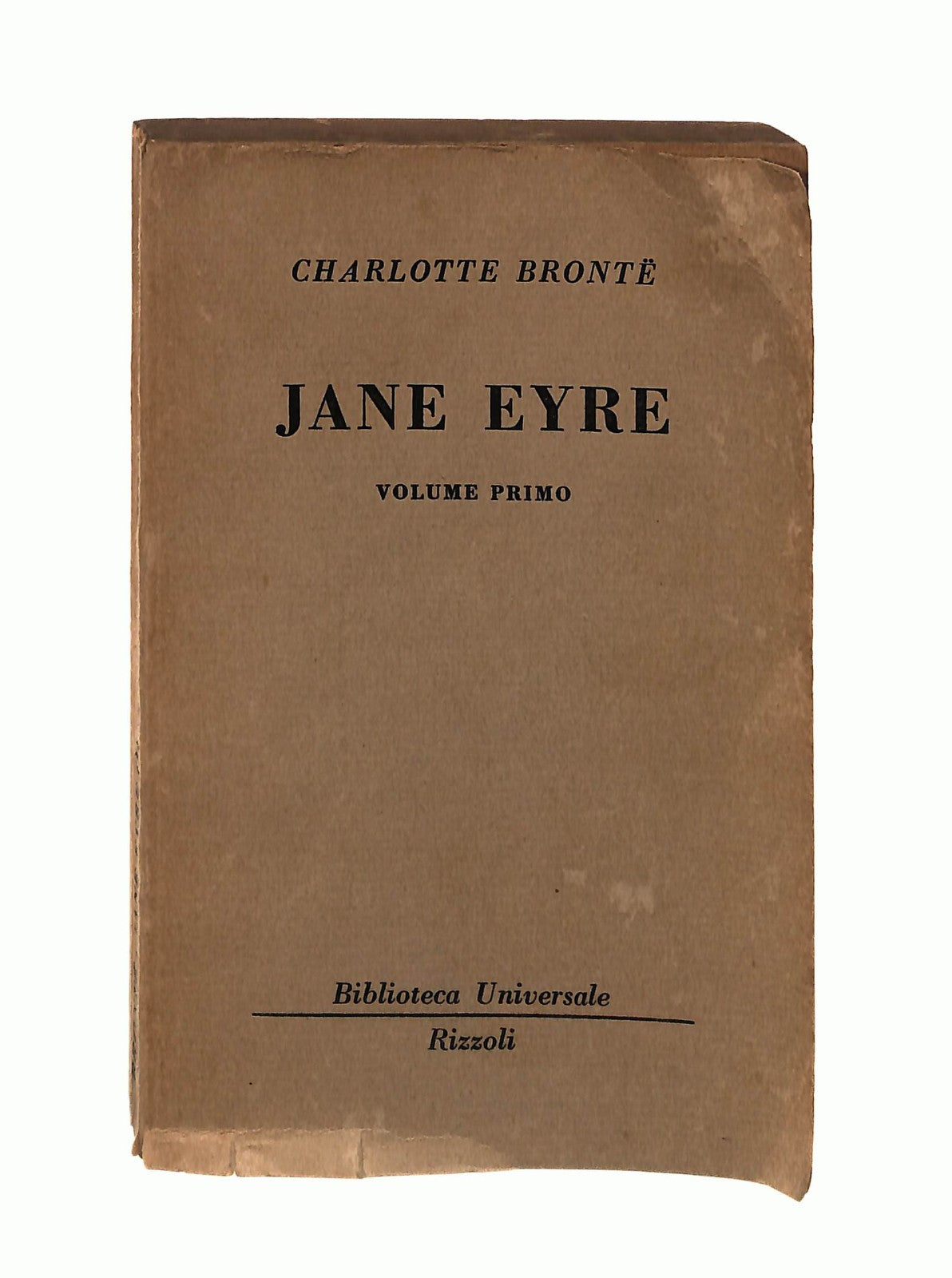 EBOND Jane Eyre Charlotte Bronte Bur Vol Primo 1951 Libro LI045552