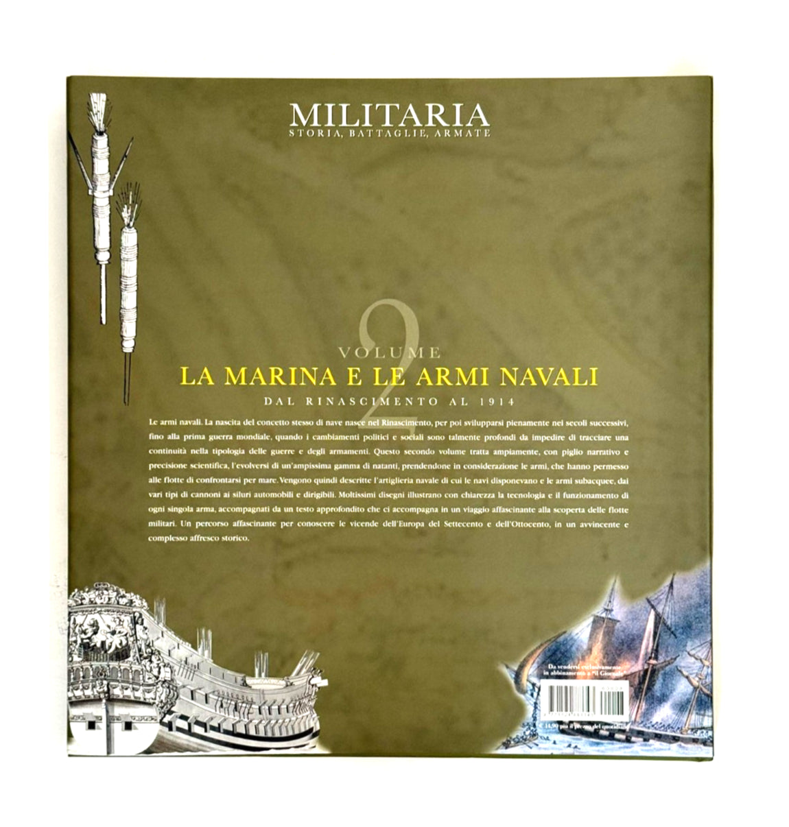 EBOND Militaria La Marina e Le Armi Navali Volume 2 Il Giornale Libro LI045577