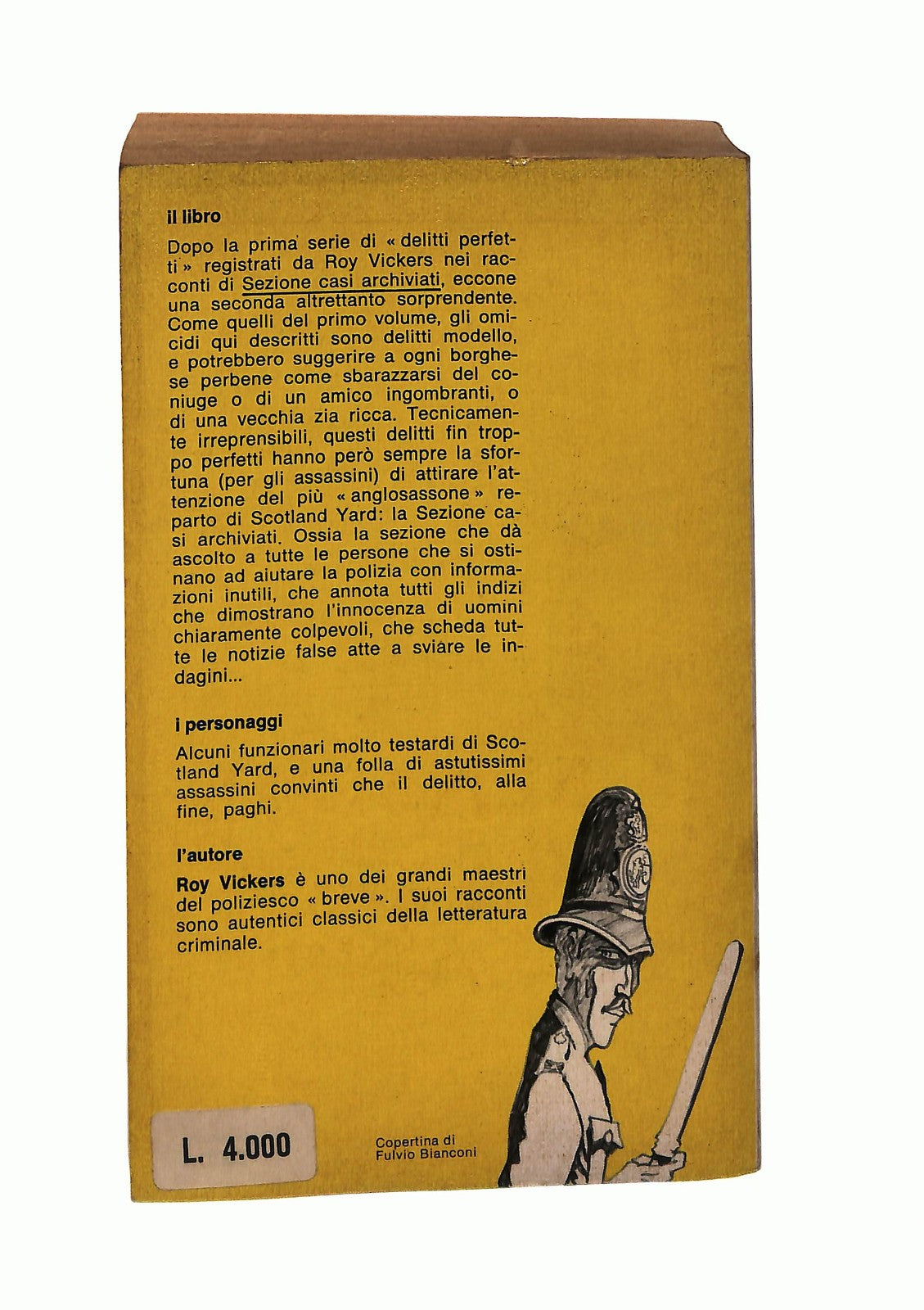 EBOND Il Letto Omicida Roy Vickers Garzanti Libro LI045589