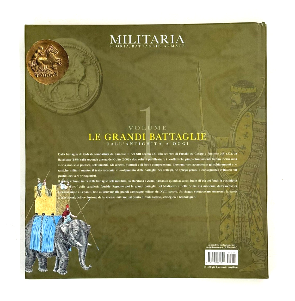 EBOND Militaria Le Grandi Battaglie Vol 1 Il Giornale Libro LI045628