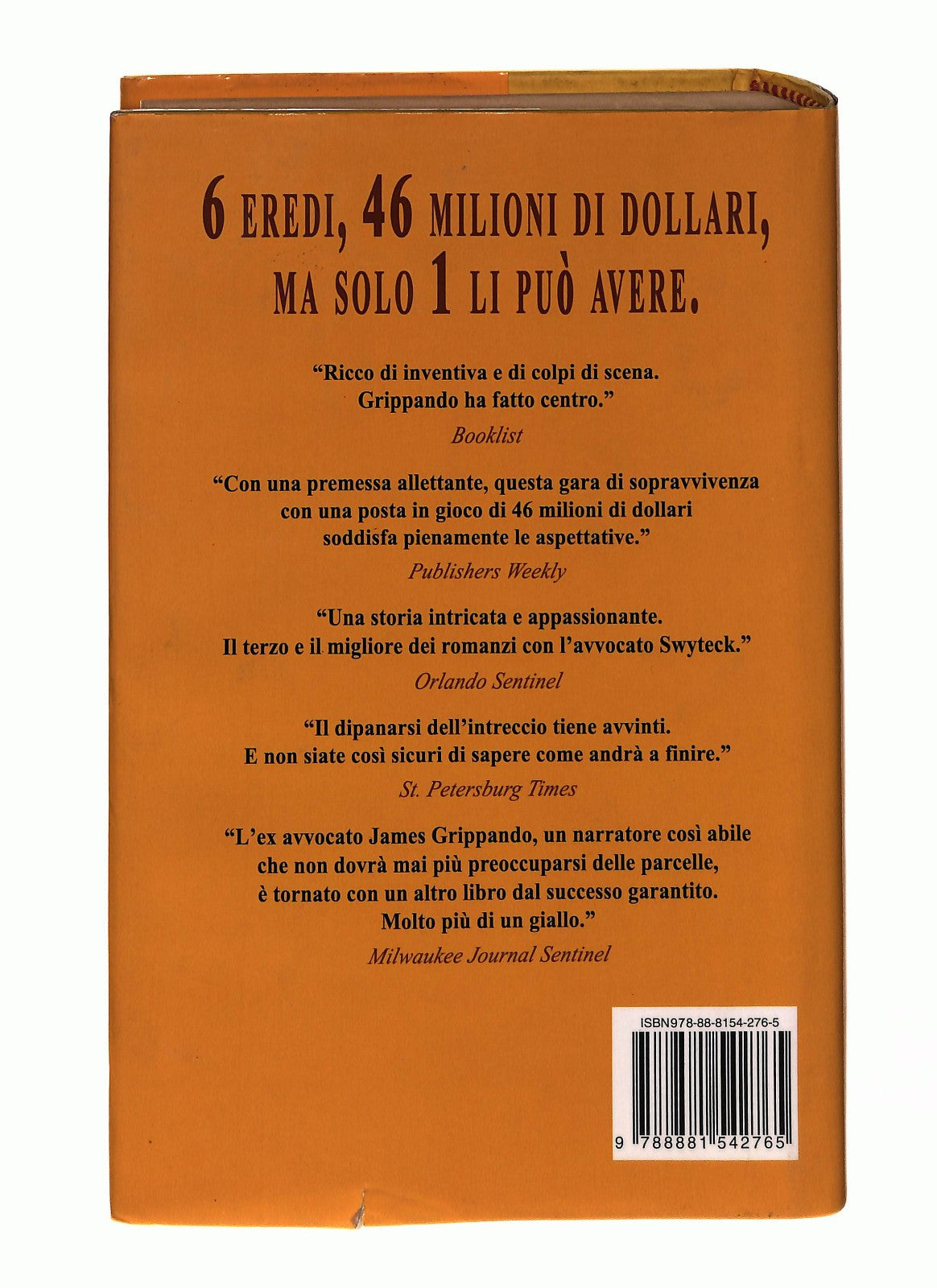 EBOND L Ultimo a Morire James Grippando Polillo Libro LI045630