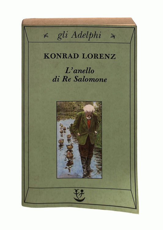 EBOND L Anello Di Re Salomone Konrad Lorenz Adelphi Libro LI045634
