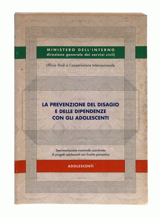 EBOND La Prevenzione Del Disagio e Delle Dipendenze Ministero Libro LI045637